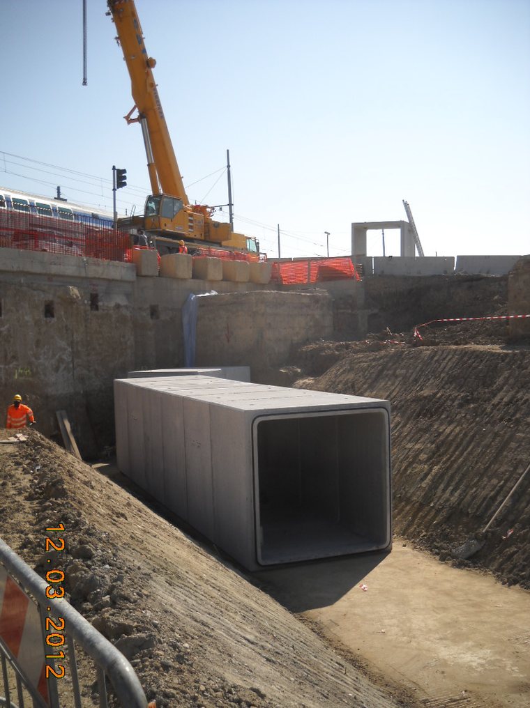 Scatolari prefabbricati - scatolari su cantiere di Firenze