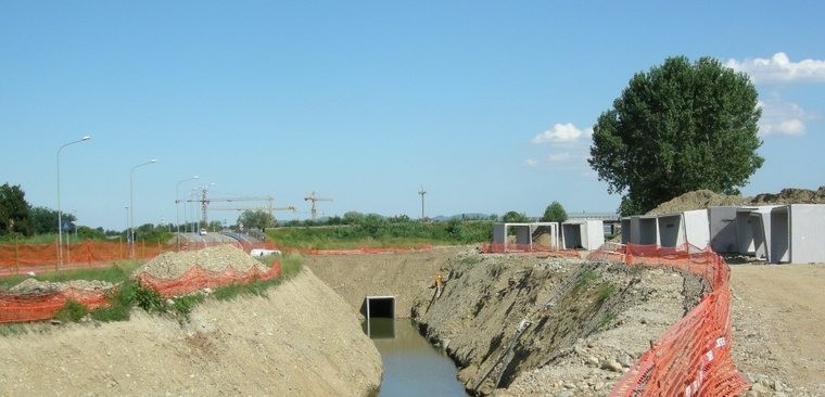 Scatolari prefabbricati - scatolari su cantiere di Torino