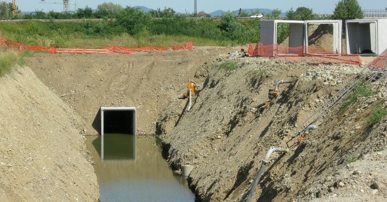 Scatolari prefabbricati - scatolari su cantiere di Torino