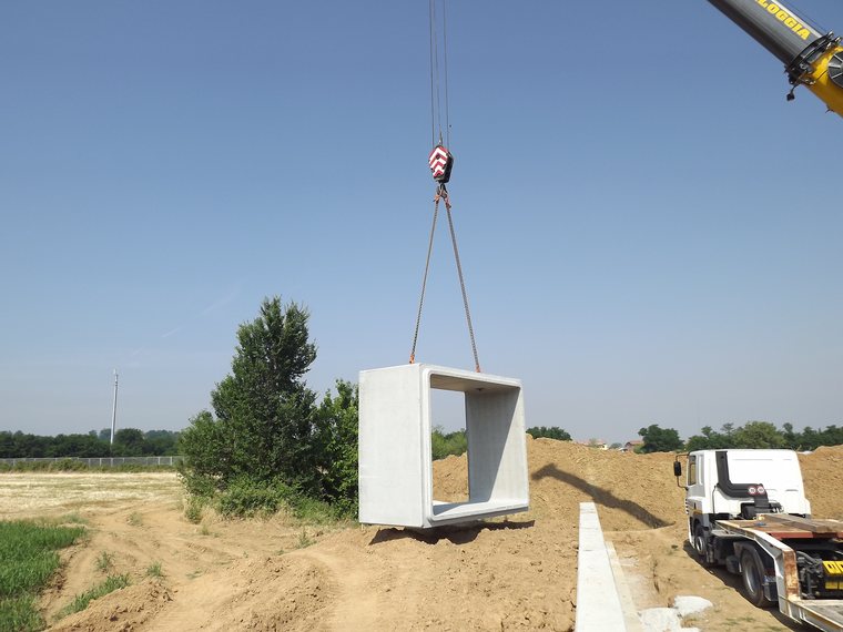 Scatolari prefabbricati - scatolari su cantiere di Cuneo