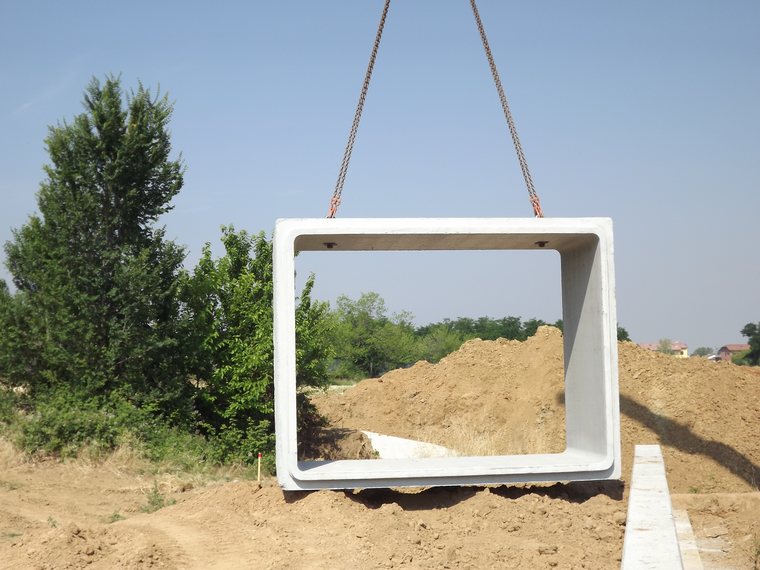 Scatolari prefabbricati - scatolari su cantiere di Cuneo