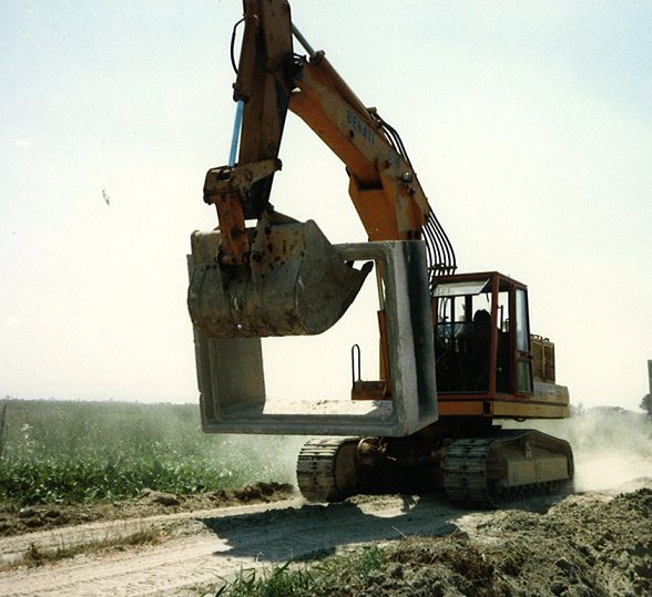 Scatolari prefabbricati - movimentazione scatolari