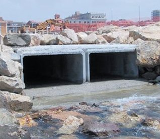 Scatolari prefabbricati - posa scatolari su cantiere di Livorno
