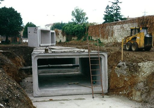 Scatolari prefabbricati - posa scatolari cantiere di Milano