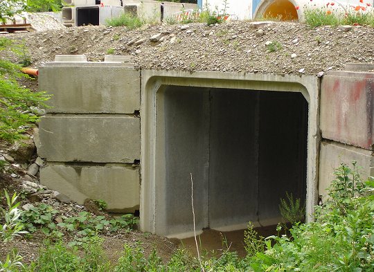 Scatolari prefabbricati - guado con scatolari