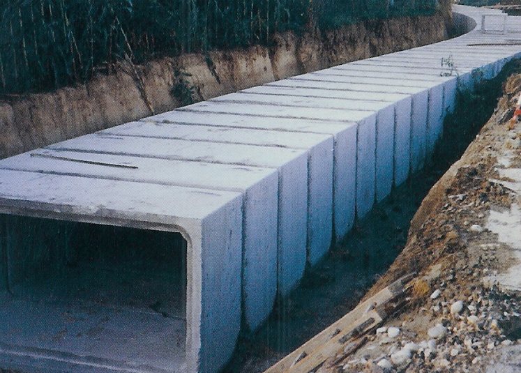Scatolari prefabbricati - posa scatolari cantiere di Padova