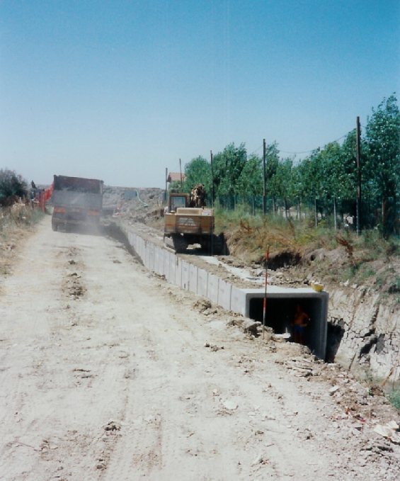 Scatolari prefabbricati - posa scatolari